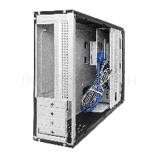 Корпус Desktop ExeGate MI-207U (mini-ITX/mATX, без БП, 2*USB+1*USB3.0, аудио, черный)