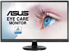 Монитор 23.8 Asus VA249HE VA LED, 1920x1080, 5ms, 250cd/m2, 178°/178°, 3000:1 (100Mln:1), D-Sub, HDMI, Tilt, Blue Light Filter & Flicker free, VESA, Black