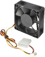 Вентилятор Glacialtech GT ICE 7 70x70x25mm 3-pin 4-pin (Molex)24dB 67gr Ret