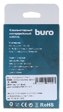 Переходник Buro USB Type-C (m)-microUSB (f) черный 