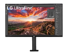 Монитор 32 LG LCD 16:9 3840x2160(UHD 4K) VA, nonGLARE, 400cd/m2, H178°/V178°, 3000:1, 1.07B, 4ms, 2xHDMI, DP, USB-Hub, Height adj, Tilt, Speakers, 2Y, Silver