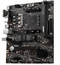 Материнская плата MSI A520M PRO Soc-AM4 AMD A520 2xDDR4 mATX AC`97 8ch(7.1) GbLAN RAID+VGA+HDMI+DP