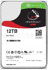 Жесткий диск Seagate 12TB Ironwolf (ST12000VN0008 ) {SATA 6.0Gb/s, 7200 rpm, 256mb buffer, 3.5,для NAS}