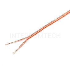 Акустический кабель Cablexpert CC-TC2x0,75-30M, прозрачный,  30 м, бухта