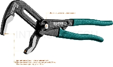 Клещи KRAFTOOL 22353-30  переставные kayman быстрая регулировка cr-v max захват до 80мм 300мм