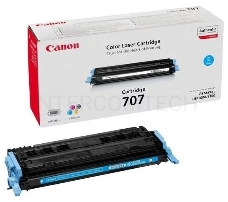 Тонер-картридж Canon 707C (9423A004) голубой, 2000 стр., для LBP 5000/5100