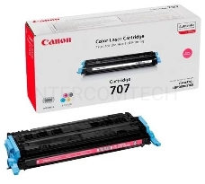 Тонер-картридж Canon 707M (9422A004) Magenta пурпурный, 2000 стр., для LBP 5000/5100