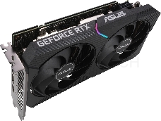 Видеокарта Asus PCI-E 4.0 DUAL-RTX3060TI-O8G-MINI-V2 LHR NVIDIA GeForce RTX 3060Ti 8192Mb 256 GDDR6 1680/14000/HDMIx1/DPx3/HDCP Ret