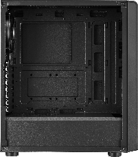 Корпус без блока питания Cooler Master Elite 500, 2xUSB3.2, 1x120Fan, w/o PSU, Black, w/o ODD, Window TG left panel, ATX