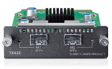 Модуль SFP TP-LINK  TX432 10-гигабитный 2-портовый модуль SFP+