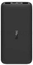 Внешний аккумулятор Xiaomi Mi Power Bank black (10000mAh, 2xUSB, QC3.0, Li-Pol, быстрая зарядка) (VXN4305GL)