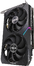 Видеокарта Asus PCI-E 4.0 DUAL-RTX3060TI-O8G-MINI-V2 LHR NVIDIA GeForce RTX 3060Ti 8192Mb 256 GDDR6 1680/14000/HDMIx1/DPx3/HDCP Ret