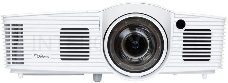 Проектор Optoma GT1070Xe (DLP, 1080p 1920x1080, 2800Lm, 23000:1, 2xHDMI, MHL, 1x10W speaker, 3D Ready, lamp 6500hrs, short-throw, WHITE, 2.65kg)