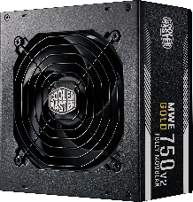 Блок питания 750 Ватт Power Supply Cooler Master MWE Gold V2 FM 750W A/EU Cable