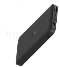 Внешний аккумулятор Xiaomi Mi Power Bank black (10000mAh, 2xUSB, QC3.0, Li-Pol, быстрая зарядка) (VXN4305GL)