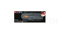 Клавиатура A4Tech Bloody B318 Black USB Multimedia Gamer LED (подставка для запястий)