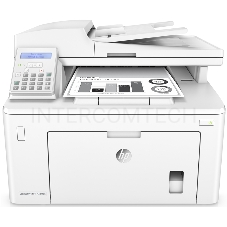 МФУ HP LaserJet Pro MFP M227fdn, лазерный принтер/сканер/копир/факс, A4, 28 стр/мин, 1200x1200 dpi, 256 Мб, ADF35, дуплекс, подача: 260 лист., вывод: 150 лист., Post Script, Ethernet, USB, NFC, ЖК-панель (Старт.к-ж 1600 стр)