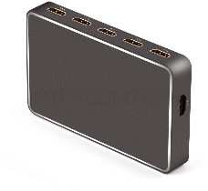 Greenconnect Переключатель HDMI V2.0 +USB Charge 5 к 1 серия Greenline Greenconnect Переключатель HDMI V2.0 +USB Charge 5 к 1 серия Greenline