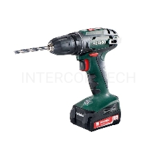 Дрель-шуруповерт безударная Metabo BS 14.4 Li 602206540 { 14,4В Li, 2х2.0Ач Li-Ion,13мм,кейс, вес 1.2 кг }