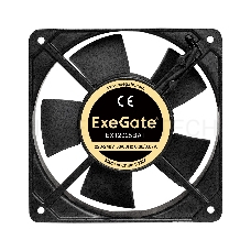 Вентилятор 220В ExeGate EX289014RUS EX12025BAT (120x120x25 мм, 2-Ball (двойной шарикоподшипник), клеммы, 2200RPM, 33dBA)