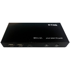 KVM-переключатель D-Link DKVM-210H/A1A, 2-портовый  с портами HDMI и USB