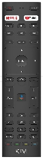 Телевизор LED Kivi 43 43U740NB черный 4K Ultra HD 60Hz DVB-T2 DVB-C WiFi Smart TV