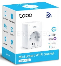 Умная мини Wi-Fi розетка TP-Link TAPO P100(1-PACK)