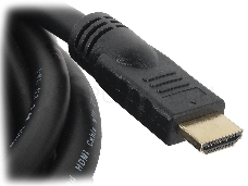 Кабель HDMI Gembird, 20м, v1.4, 19M/19M, черный, позол.раз., экран, пакет, CC-HDMI4-20M