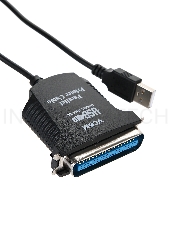 Кабель AM/LPT 1.8м VCOM Кабель-адаптер USB -> LPT (прямое подключение к LPT порту принтера), VUS7052