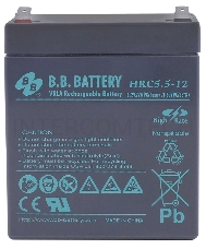 Батарея B.B. Battery HRC 5.5-12 (12V 5Ah)