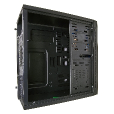 Корпус Minitower Exegate EX272749RUS QA-412U Black, mATX, <без БП>, 2*USB+2*USB3.0, Audio