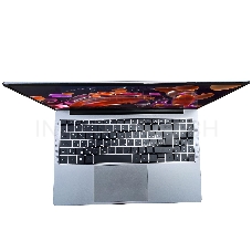 Ноутбук HIPER OFFICE HLP 15.6(1920x1080 (матовый) IPS)/Intel Core i5 1235U(1.3Ghz)/16384Mb/512SSDGb/noDVD/Int:Intel UHD Graphics/Cam/BT/WiFi/53WHr/war 1y/1.7kg/Silver/DOS