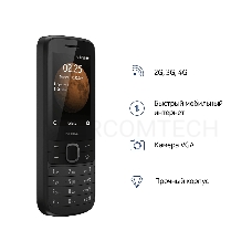 Телефон сотовый Nokia 225 DS TA-1276 BLACK