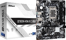 Материнская плата ASROCK B760M-HDV/M.2 D4, LGA1700, B760, 2*DDR4, HDMI+DP+D-Sub, 4xSATA3 6.0 (RAID), M.2 Socket, 4xUSB 3.2, 1xUSB2.0, Type-C, mATX; 90-MXBL40-A0UAYZ