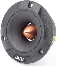 Колонки автомобильные ACV ST-38.1PRO SPL 300Вт 103дБ 4Ом 9.8см (3.8дюйм) (ком.:1кол.) твитер однополосные