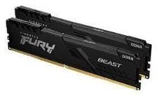 Память Kingston 16GB DDR4 3200MHz CL16 DIMM (Kit of 2) FURY Beast Black