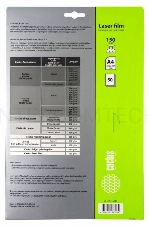 Пленка Cactus CS-LFA415050 A4/150г/м2/50л. для лазерной печати