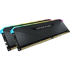 Модуль памяти DDR4 Corsair Vengeance RGB RS 16GB (2x8Gb) 3200MHz CL16 (16-20-20-38) 1.35V / CMG16GX4M2E3200C16 / Black