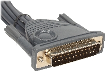 Кабель ATEN KVM Cable 2L-1700 Кабель для каскадирования DB25(M)-DB25(F), 0,6м