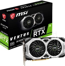 Видеокарта MSI RTX2060 VENTUS GP OC 6GB  GDDR6 1710/14000 HDMIx1 DPx3 HDCP