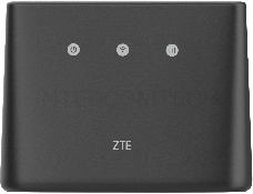 Интернет-центр ZTE MF293N 10/100/1000BASE-TX/3G/4G черный