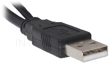 Кабель Gembird/Cablexpert CCP-USB22-AM5P-3 USB 2.0 Pro Кабель , 2xAM/miniBM 5P, 0.9м, экран, черный