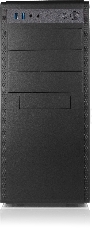 Корпус без блока питания Case Foxline FL-886 ATX case, black, w/o PSU, w/2xUSB3.0, w/o pwrcord, w/o FAN