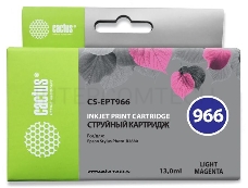 Картридж струйный Cactus CS-EPT966 светло-пурпурный для Epson Stylus Photo R2880 (13ml)