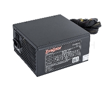 Блок питания 600W Exegate 600PPX RTL, ATX, SC, black, APFC, 14cm, 24p+(4+4)p, PCI-E, 5SATA, 3IDE, FDD + кабель 220V с защитой от выдергивания