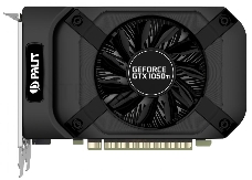 Видеокарта Palit PA-GTX1050Ti StormX 4G nVidia GeForce GTX 1050TI 4096Mb 128bit GDDR5 1290/7000 DVIx1/HDMIx1/DPx1/HDCP Ret