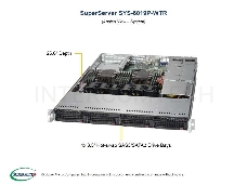 Платформа SuperMicro SYS-6019P-WTR 1G 2P 2x700W