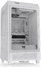 Корпус Thermaltake The Tower 200 белый без БП miniITX 11x120mm 5x140mm 2xUSB3.0 1xUSB3.1 audio bott PSU