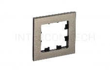 Рамка 1-м AtlasDesign Nature металл латунь SchE ATN312201