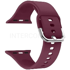 Силиконовый ремешок для Apple Watch 38/40 mm LYAMBDA AVIOR DSJ-17-40-WR Wine red